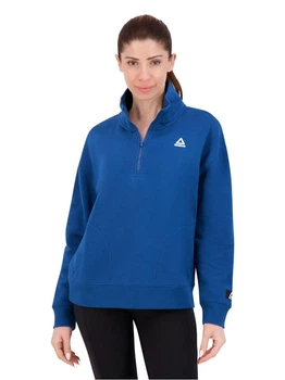 Жіноча толстовка Reebok After Class на блискавці 1/2, синя, розмір XL