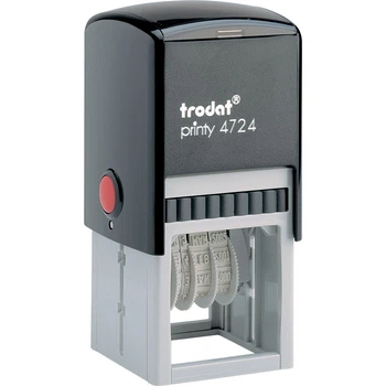 Датер пластмассовый квадратный Trodat printy 4724
