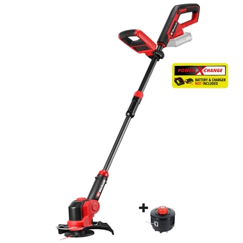 Тример акумуляторний Einhell GE-CT 18/25-1 Li - Solo 18В 8400об/хв 25см пластикові ножі + волосінь 2.0кг без АКБ та ЗП