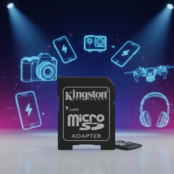 MicroSD карта памяти 128 ГБ Class 10 UHS-I для фото, видео, дронов и смартфонов