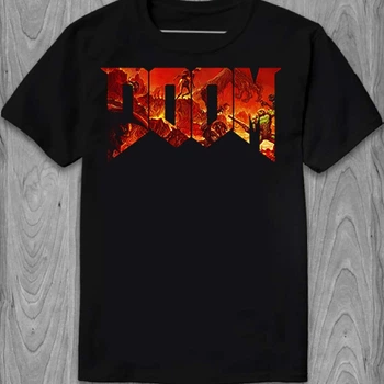 Футболка LOYS Doom logo LO05705 goodreclama Чорний L