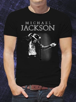 Чоловіча футболка LOYS "Michael Jackson" відоме фото з концерту Smooth Criminal LO00940 goodreclama S