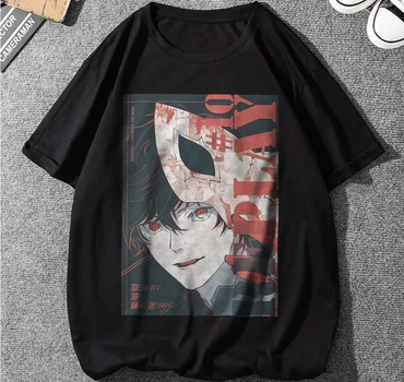 Футболка LOYS Персона 5 Persona 5 анімє Joker - Memory of the Stars LO03438 goodreclama Чорний M