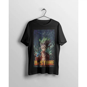 Футболка LOYS Аніме Доктор Стоун Dr. Stone chemical poster LO03617 goodreclama Чорний S
