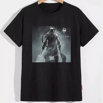 Футболка LOYS The Elder Scrolls V: Skyrim: Довакін LO07198 goodreclama Чорний XL