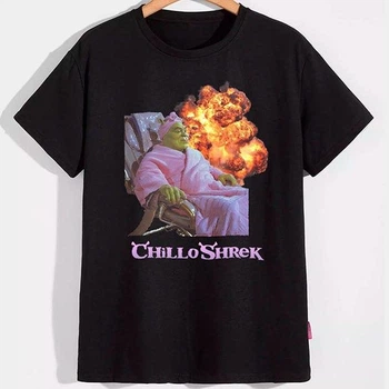 Футболка LOYS мужская Шрек ChilloShrek LO08086 goodreclama Черный XL
