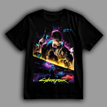Футболка LOYS Cyberpunk 2077. Міняй плоть на хром LO11218 goodreclama L