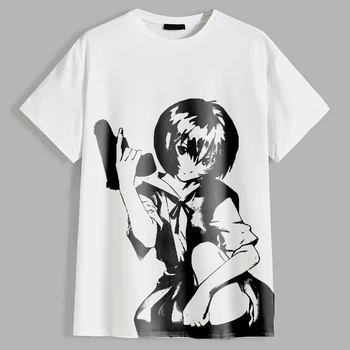 Футболка LOYS мужская Anime "Evangelion", Ayanami Rei, Аянами Рей LO09082 goodreclama Белый XL