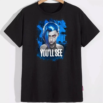 Футболка LOYS чоловіча Arcane You`ll see LO08075 goodreclama Чорний XS