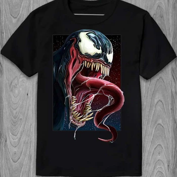 Футболка LOYS мужская Venom, персонаж из комикса Бэтмен Batman арт LO02417 goodreclama Черный L