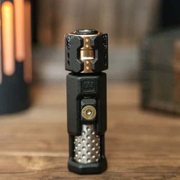 EDC Фіджет іграшка 3в1 ВАЙПЕР спінер слайдер магнітний Fidget Toy антістрес клацалка (чорний)