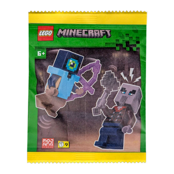 Конструктор Lego Фигурка Hero with Illager Paper Bag Minecraft L0002249