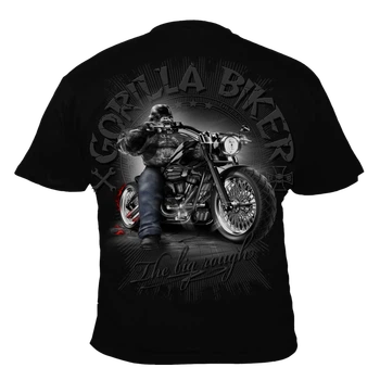 Футболка мужская Silberrücken GB24 Gorilla Biker Gorilla Boss черная M (MD1165-1)