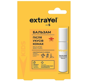 Бальзам після укусів комах Extravel Kids 7 мл (4820184442337)