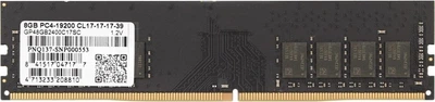 Оперативна памʼять Geil DDR4-2400 8192MB PC4-19200 Pristine (GP48GB2400C17SC)
