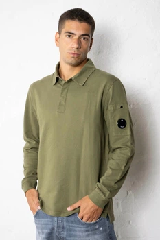 Поло з довгим рукавом CP Company 19CMSS100A 002246G Зелений XL