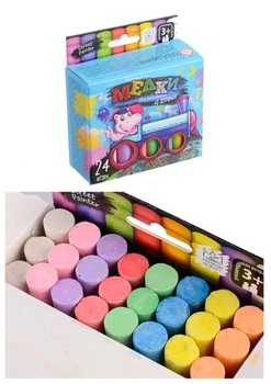 Мел для рисования на асфальте тонкий 24 шт Danko Toys