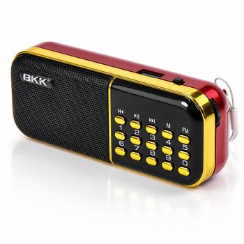 Портативний радіоприймач MP3/FM з USB, B837 / Мініатюрне радіо з живленням від акумулятора