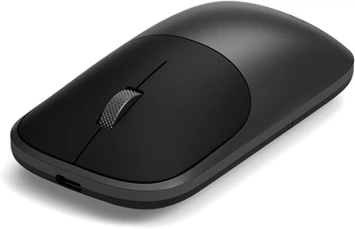 Бездротова тонка алюмінієва миша Satechi EX, Bluetooth та 2,4 ГГц, заряджається через USB-C, тихе натискання, компактний та стильний дизайн для Mac, Windows та Android. Колір - Космічний сірий