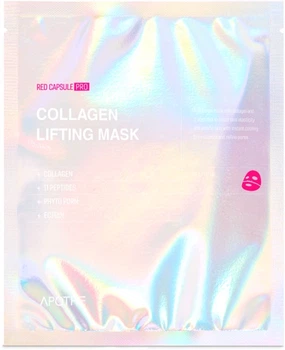 Маска гидрогелевая APOTHE Red Capsule Pro-Collagen Lifting Mask 34 г (8809859160291)