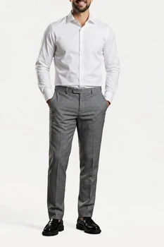 Брюки Classiс EMPORIO ARMANI Сірий 48 (73066)