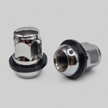 Гайка колісна M12x1,5x35 сфера хром ключ 19 для Honda, Acura, Chery