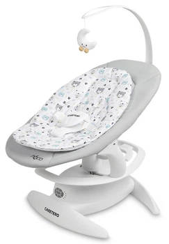 Дитячий шезлонг - гойдалка Caretero Noco Grey (5903076320957)