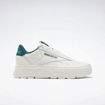 Кеди шкіра 111024 ОВ білий з зеленим H67348SK Reebok 36(р)