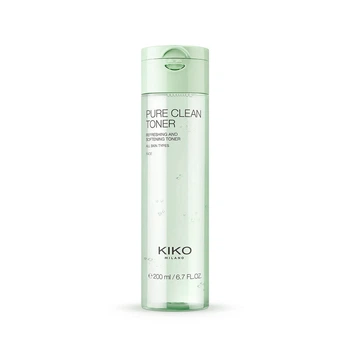 Зволожуючий і заспокійливий лосьйон Kiko Milano Pure Clean Toner 200ml