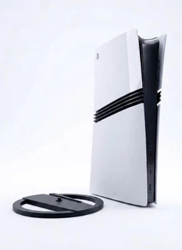 PlayStation 5 Pro: Элегантная вертикальная подставка Черная
