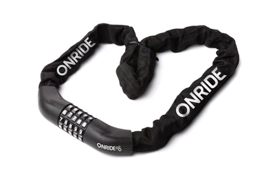 Замок ONRIDE Tie Code 10 цепной кодовый 4x1000 мм