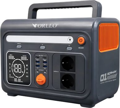 Зарядна станція ORLLO LiFePO4 1200 Вт/1500 Вт 40 Аг (5907433419414)