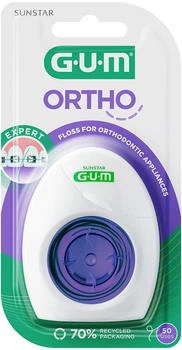Зубна нитка GUM Ortho Ортодонтична 50 використань (7630019900935)