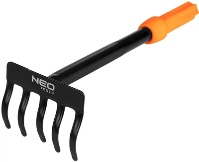 Грабли садовые Neo Tools Neo Click 5 зубцов 25 см (95-073)