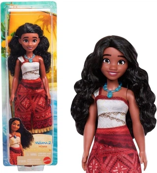 Кукла Mattel Disney Moana 2 Моана с аксессуарами и съемной одеждой (JBT33)