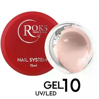 Builder Gel ROKS 15 мл №10 Бежевий