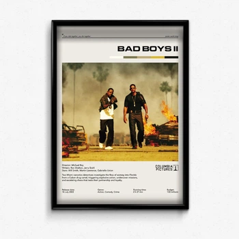 Постер в рамке bad boys 2 А4