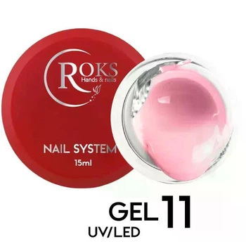 Builder Gel ROKS 15 мл №11 Світлорожевий