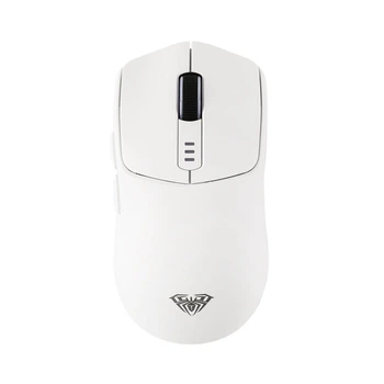 Ігрова бездротова мишка AULA SC580 / PAW3325 / 12000 DPI / Tri-Mode / White