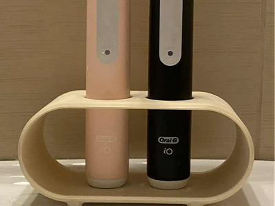 Підставка-органайзер для двох електричних зубних щіток Oral-B iO. Aivory