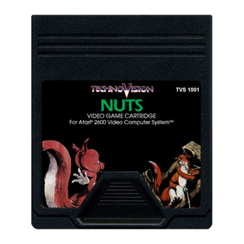 Игра Atari 2600 Nuts Black Б/У