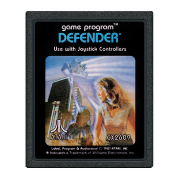Игра Atari 2600 Defender Black Б/У