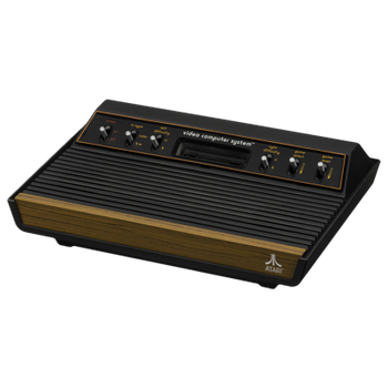 Консоль Atari 2600 Six Switch Woody CX2600 Light Sixer Black Без Геймпада Б/У