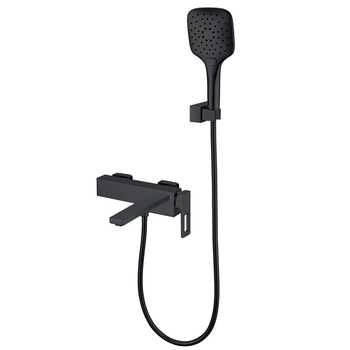 Смеситель для ванны с коротким изливом KOER KB-41009-05 (Цвет черный) (KR6018)