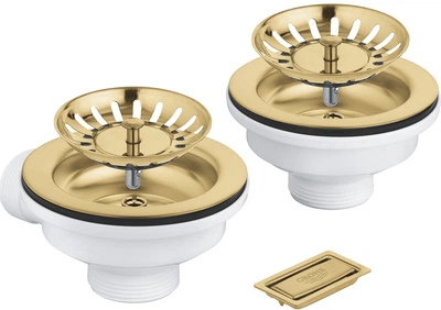 Zestaw odpływowy Grohe do zlewu kuchennego 2-komorowego 40997GN0