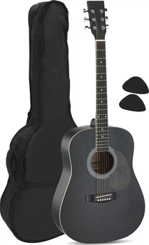 Гитара акустическая GEWA Cataluna Black (с чехлом и медиаторами) (RG-PS501316150)
