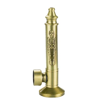 Трубка Металева CH High Skeleton Gold 9,5см