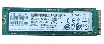 Накопичувач SSD M.2 NVMe 512Gb Samsung PM981 (MZVLB512HBJQ-000L)
