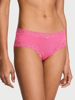 Трусики бразилиана женские хлопковые Victoria's Secret M Розовые