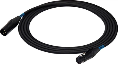 Мікрофонний кабель SSQ XLR (папа) — XLR (мама) / 1 метр Black (SS-1838) (5904161822226)